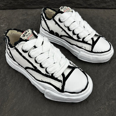 Maison Mihara Yasuhiro Peterson OG Sole Canvas Low White Black