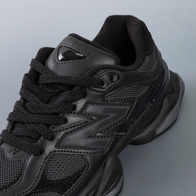 9060 New Balance Triple BLACK Leather