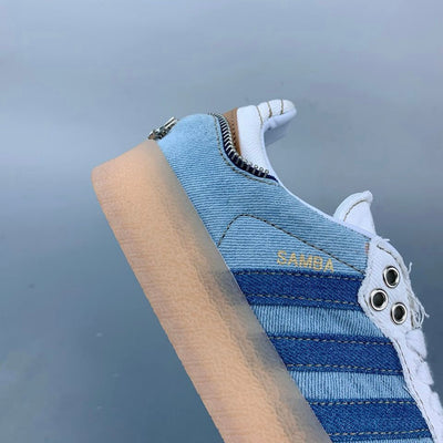 Adidas Sambae Atmos Pink Denim