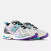 NEW BALANCE White avec virtual blue et prism purple 1906R