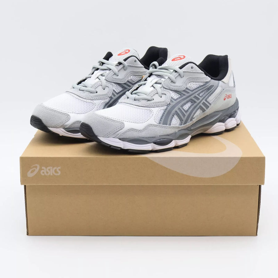 Asics Gel-NYC acier blanc gris rouge