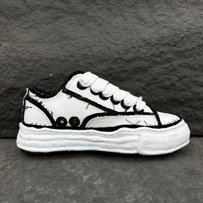 Maison Mihara Yasuhiro Peterson OG Sole Canvas Low White Black